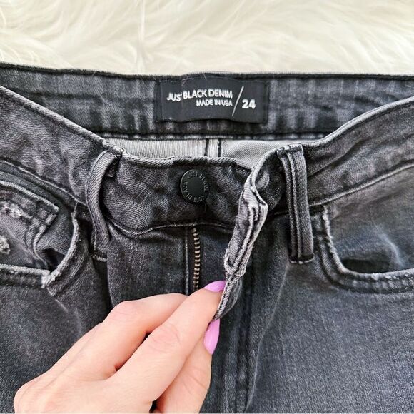 ɴᴡᴏᴛ UO ᴍᴀᴅᴇ ɪɴ ᴜꜱᴀ -ʜɪɢʜ-ʀɪꜱᴇ ᴡᴀɪꜱᴛ ꜱᴋɪɴɴʏ ᴊᴇᴀɴ -ᴊᴜꜱᴛ ʙʟᴀᴄᴋ ᴅᴇɴɪᴍ ʙʀᴀɴᴅ - Picture 6 of 10